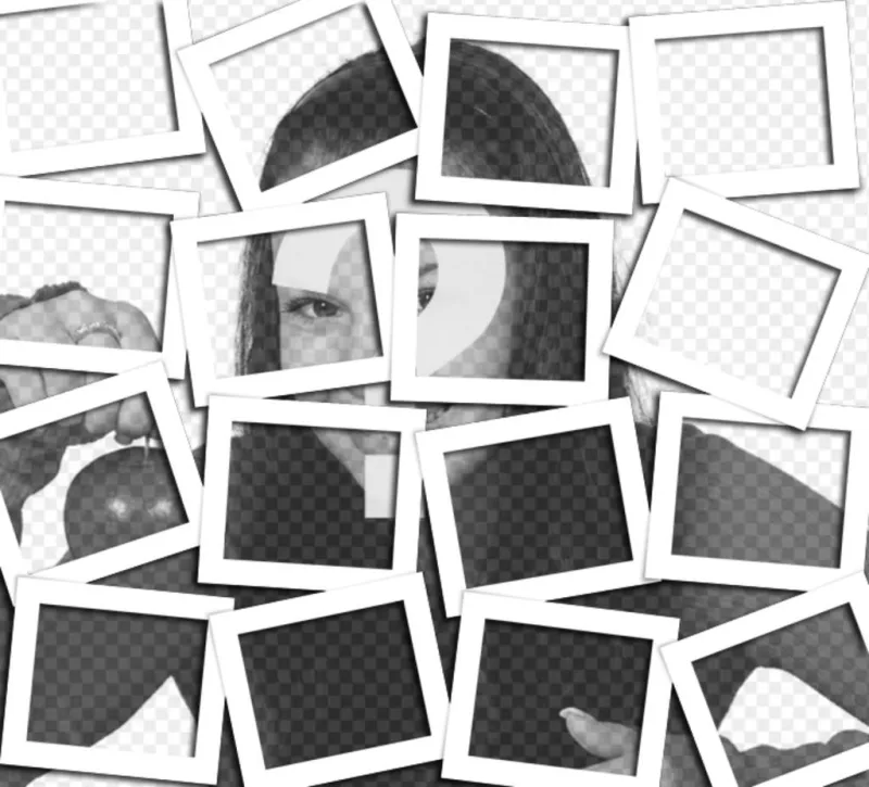 Ajouter leffet de collage avec des images polaroid à vos photos. ..