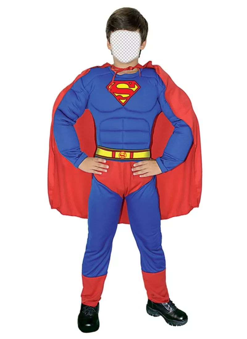 photomontages gratuit pour déguiser votre fils comme Superman ..