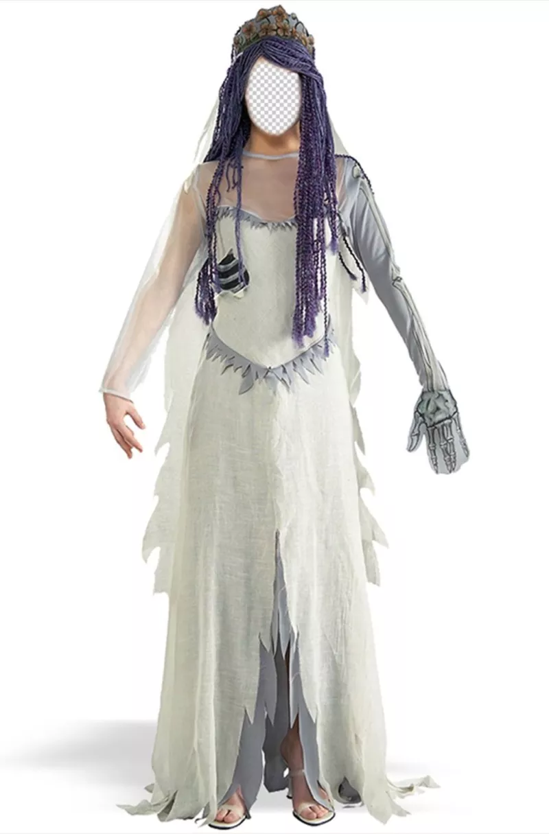 Photomontage dun costume de Corpse Bride vous pouvez modifier en ligne ..