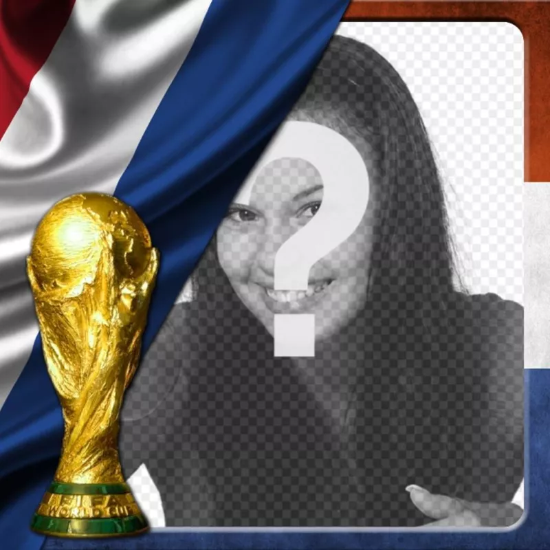 Cadre avec le drapeau des Pays-Bas pour mettre votre photo arrière-plan. ..
