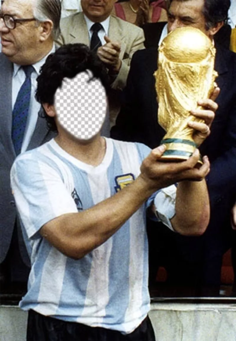 Devenir à Diego Armando Maradona levage football ..