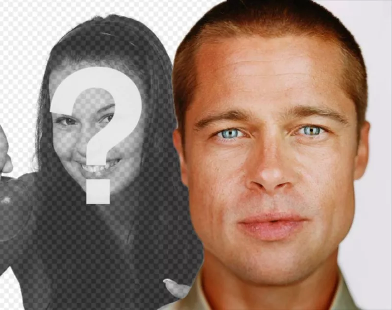 Photomontage pour vos photos avec Brad Pitt ..