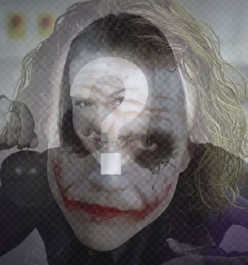 Filtre Joker pour votre photo en ligne ..