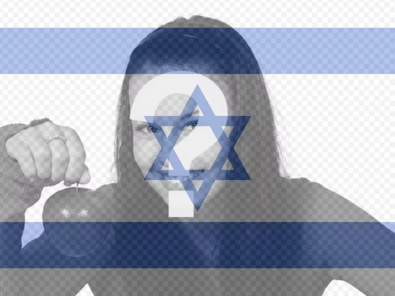 Drapeau de Israël à mettre dans votre photo de profil ..