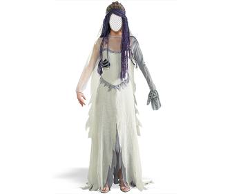 photomontage dun costume corpse bride vous pouvez modifier ligne