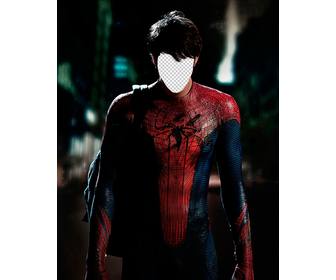 avec ce photomontage mettre votre visage sur le corps spiderman