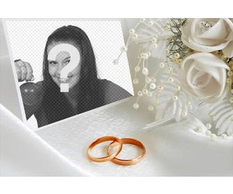 effet photo avec deux anneaux mariage pour telecharger une photo
