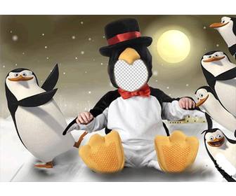 costume pingouin virtuel pour les enfants vous pouvez modifier