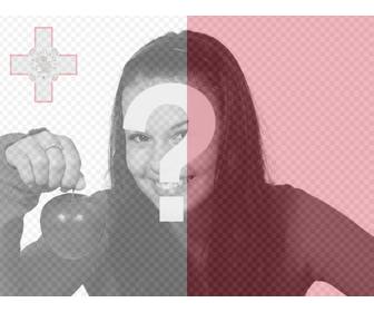 photo collage mettre le drapeau malte avec votre photo profil