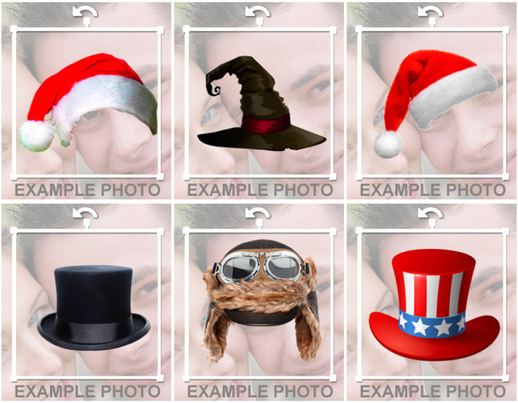 Effets photo de casquettes et chapeaux à mettre sur vos photos