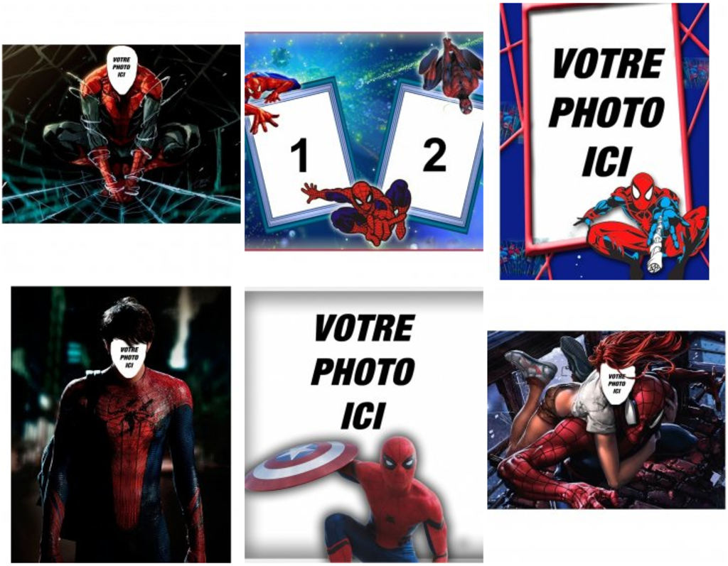 Photomontages en ligne Spiderman