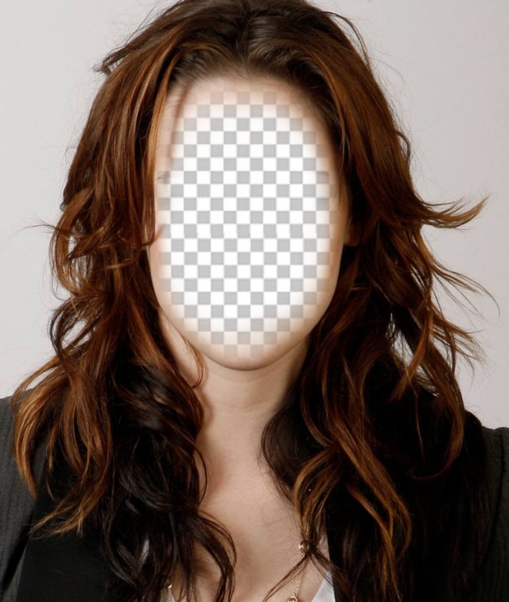 Photomontage de prendre la coiffure Kristen Stewart et changer le look ..