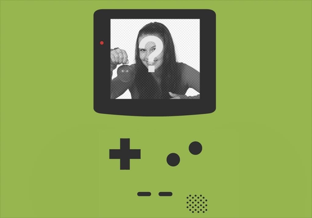 Contexte Game Boy pour vos photos sur un écran dordinateur. Créer cette spéciale ..