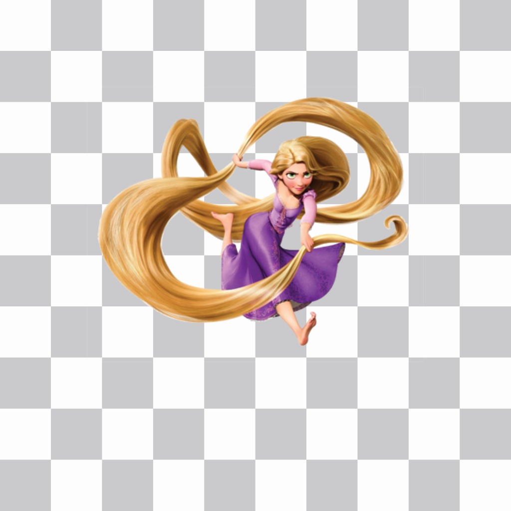 Mettez princesse Rapunzel sur vos photos avec ce photomontage ..