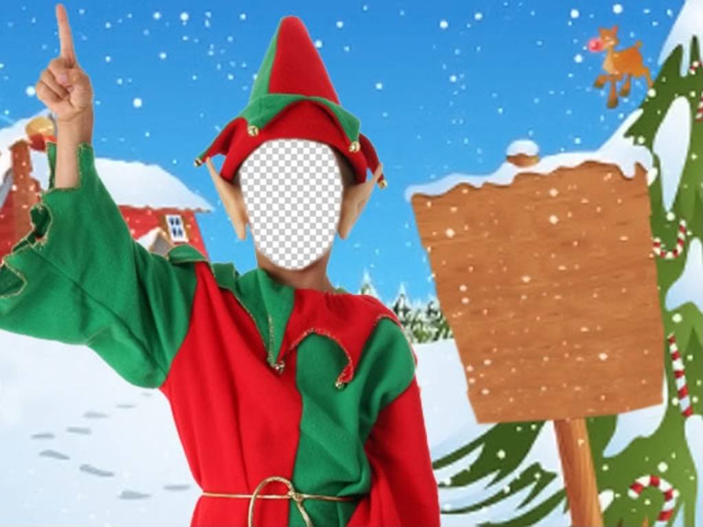 Photomontage et affiche Elf à envoyer comme carte de..