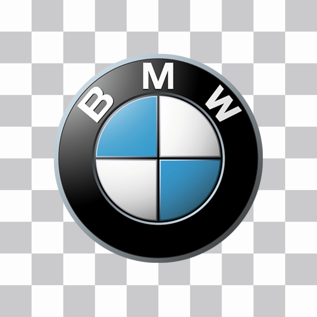 BMW logo autocollant pour vos photos. ..