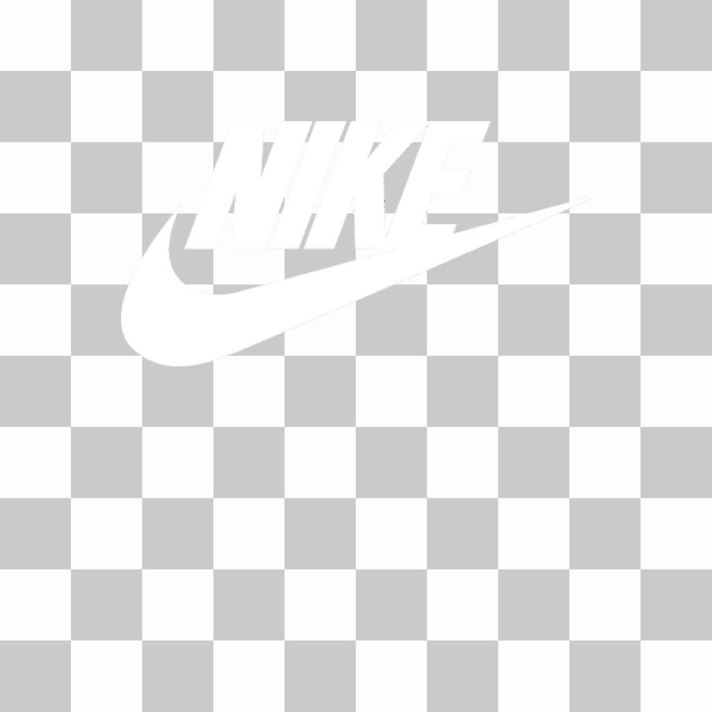 Autocollant du logo Nike à mettre sur vos photos ..