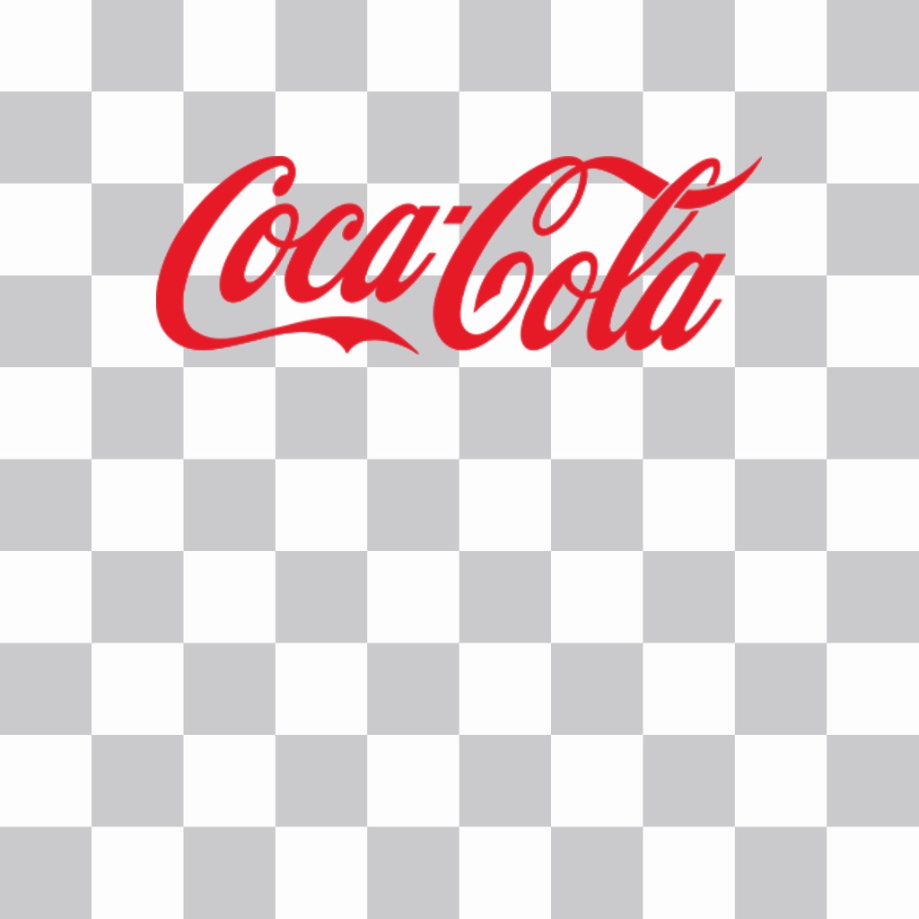 Autocollant de logo Coca Cola pour vos photos ..