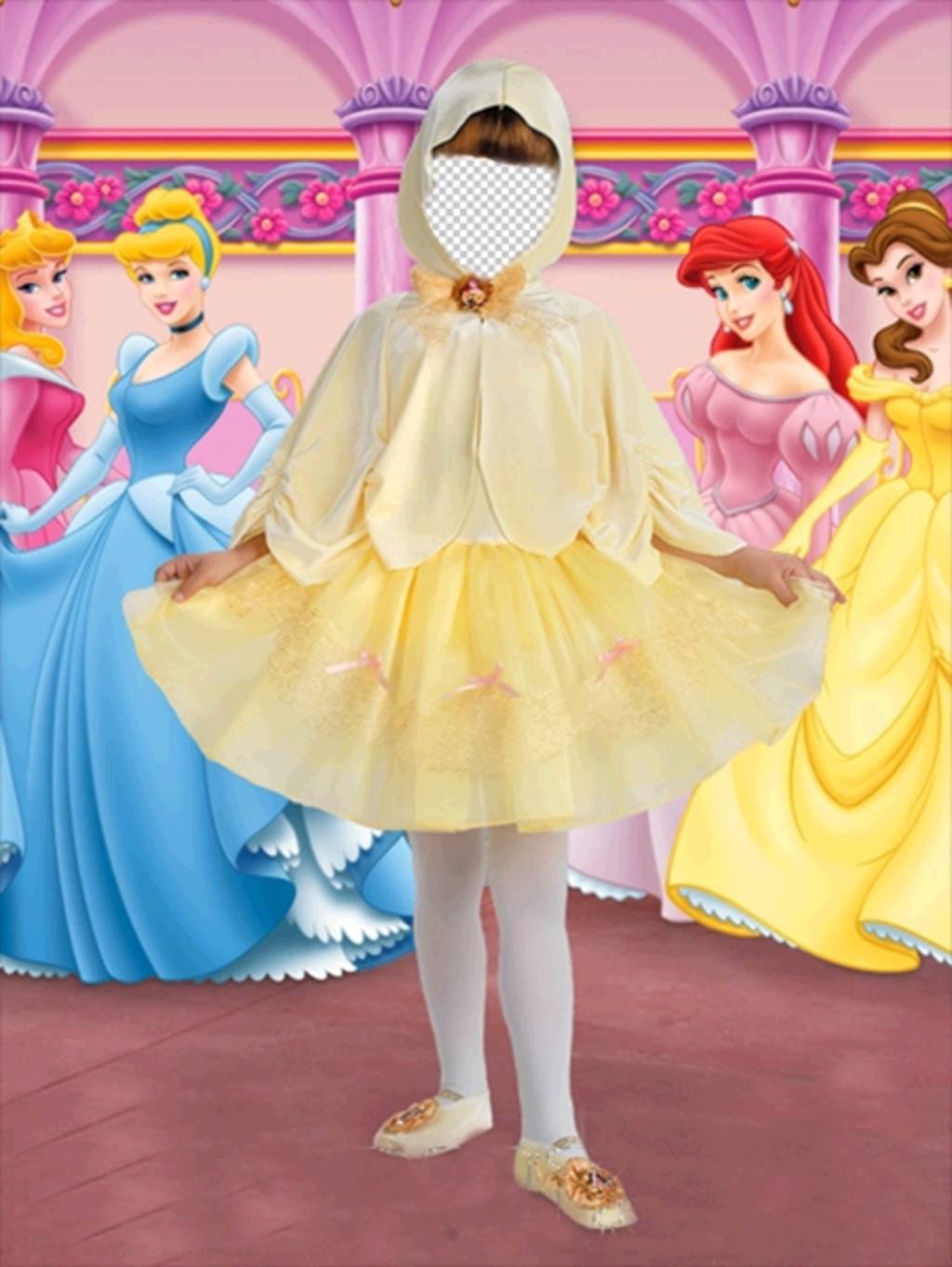Effet photo du petit costume de princesse pour les filles ..