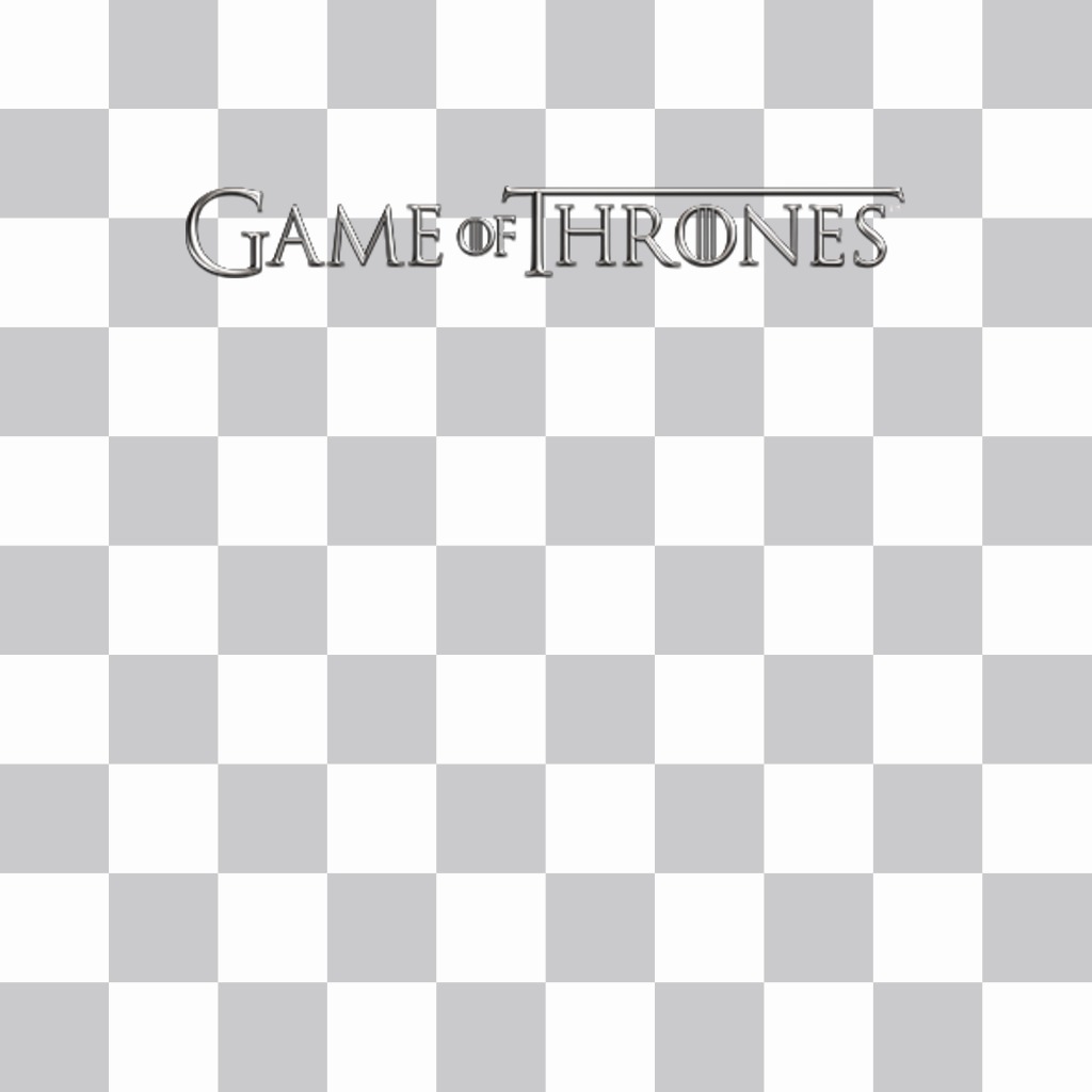 Logo de Game of Thrones à mettre sur vos photos pour ..