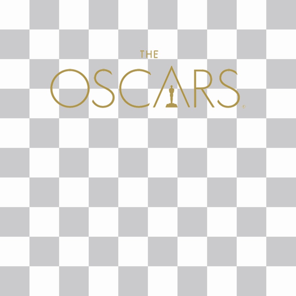 Logo officiel de la cérémonie des Oscars pour décorer vos photos ..