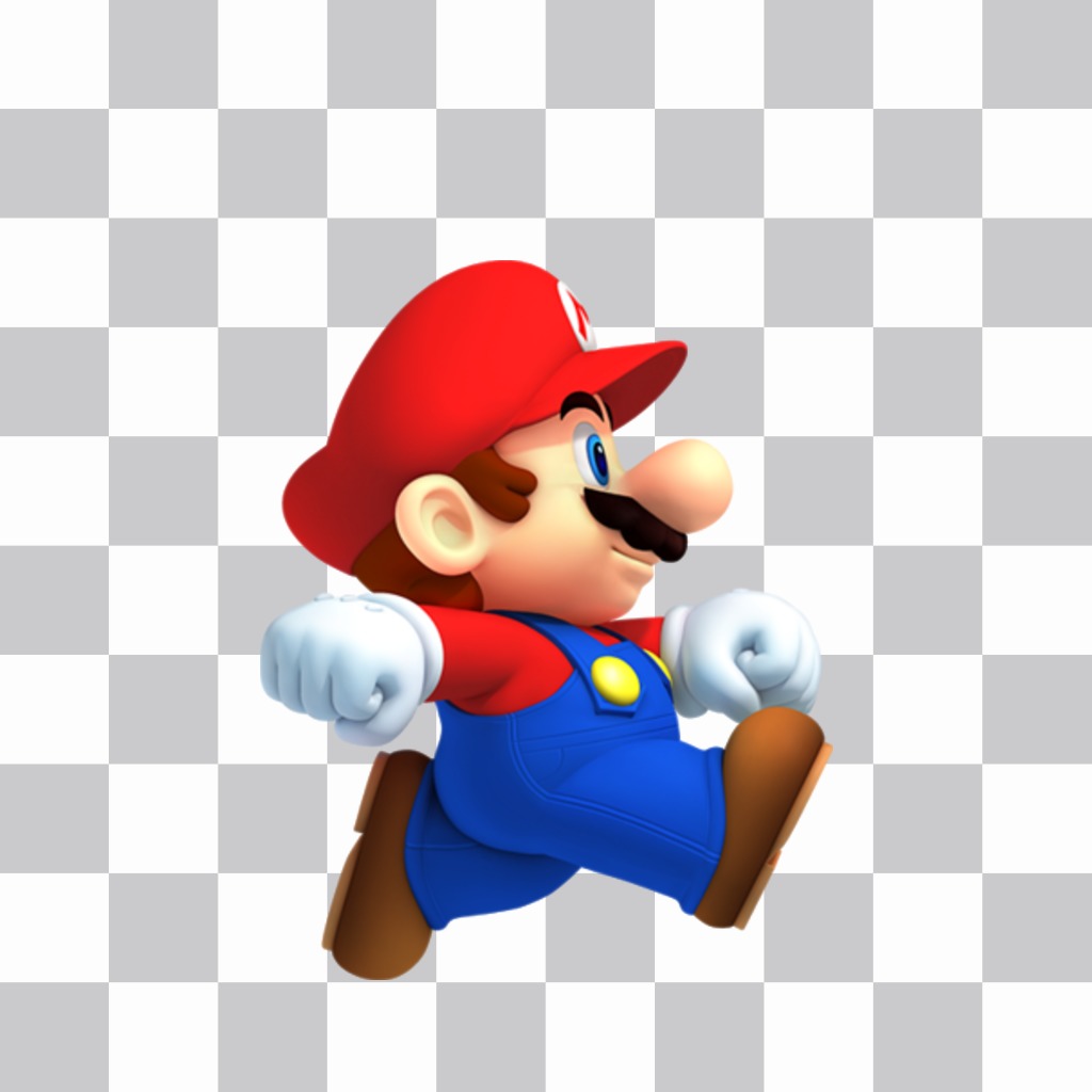 Mario Bros dans vos photos avec cet effet libre ..