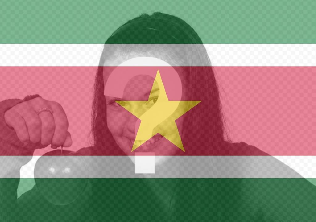 Suriname filtre à mettre sur vos photos pour Flag ..