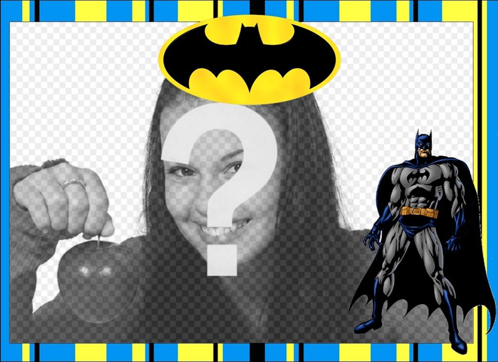 cadre Batman gratuit pour personnaliser avec vos photos pour ..