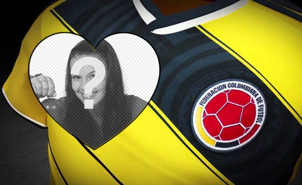 photomontages en ligne pour modifier et soutenir léquipe de football colombienne ..