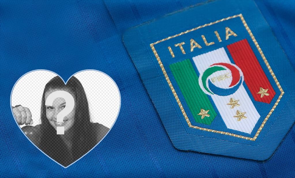 Prise en charge de léquipe de football italienne avec ce photomontage pour modifier ..