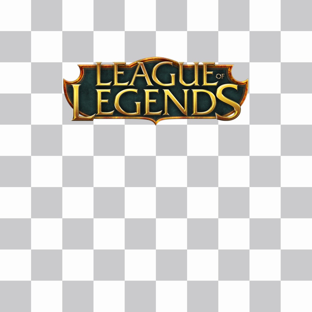 Type de logo du jeu League of Legends ..