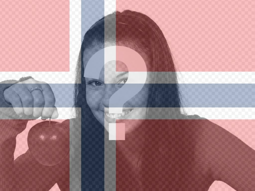 Filtre de Norvège drapeau pour vos images gratuitement ..