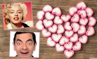 collage pour deux photos avec sweet gommeuse effet
