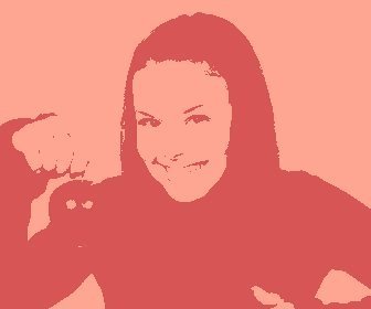 Effet pour les photos Pop orange style Art et le fouet orange.