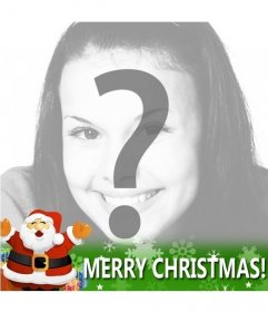 Carte Facebook Spécial Noël à mettre dans votre profil avec le Père