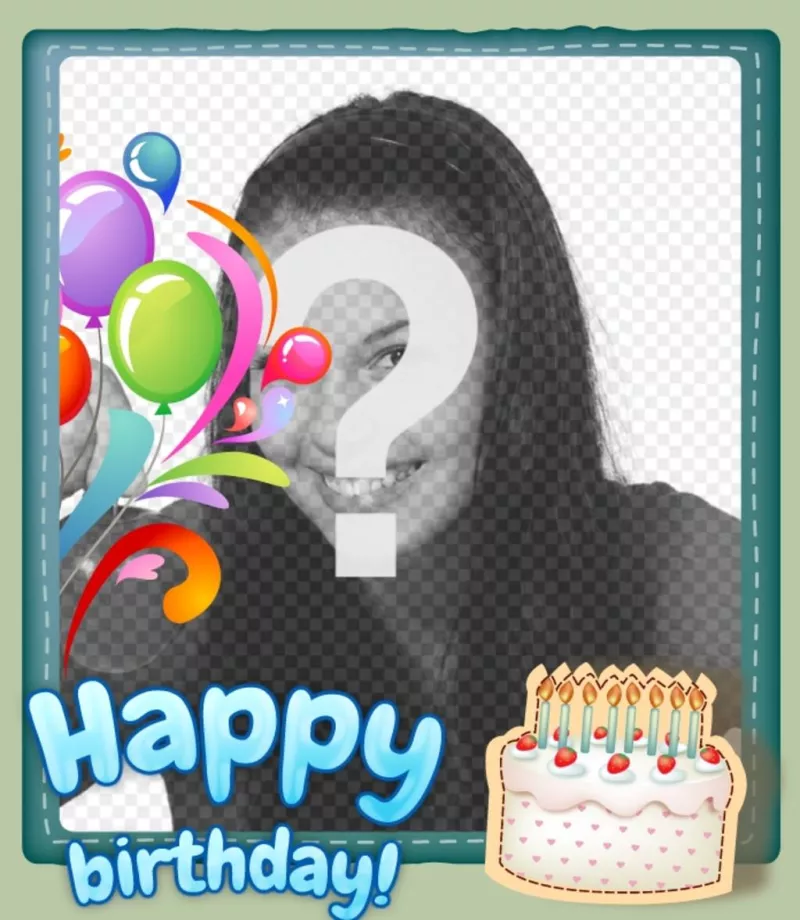 Cartes Postales D Anniversaire A Faire Avec Vos Photos Photoeffets