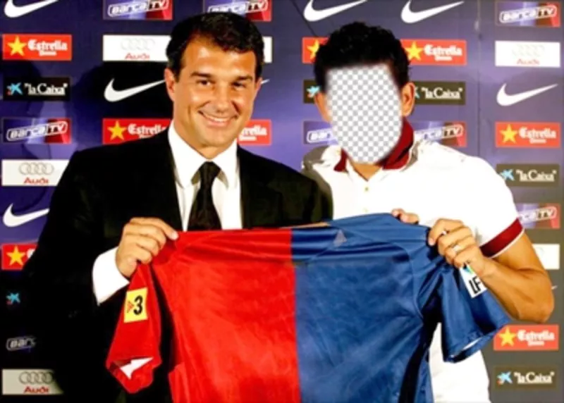 Photomontage du footballeur Dani Alves dans lequel vous pouvez mettre votre visage ..