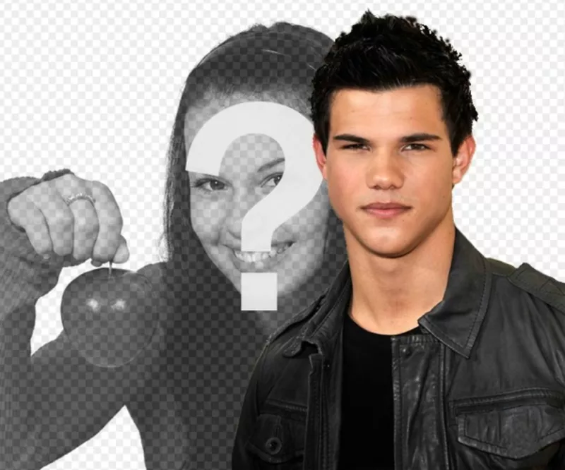 Montage photo avec Taylor Lautner de New Moon. ..