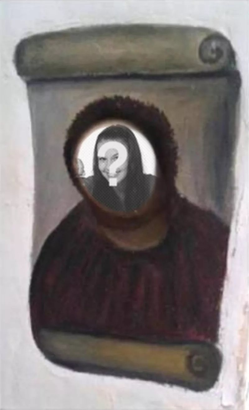 Photomontage de la restauration de l'Ecce Homo, (Ecce Mono) à faire avec votre..