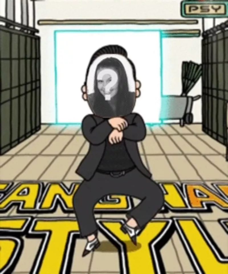 Créez votre propre animation de Psy Gagnam Style avec votre propre photo et surprenez vos..