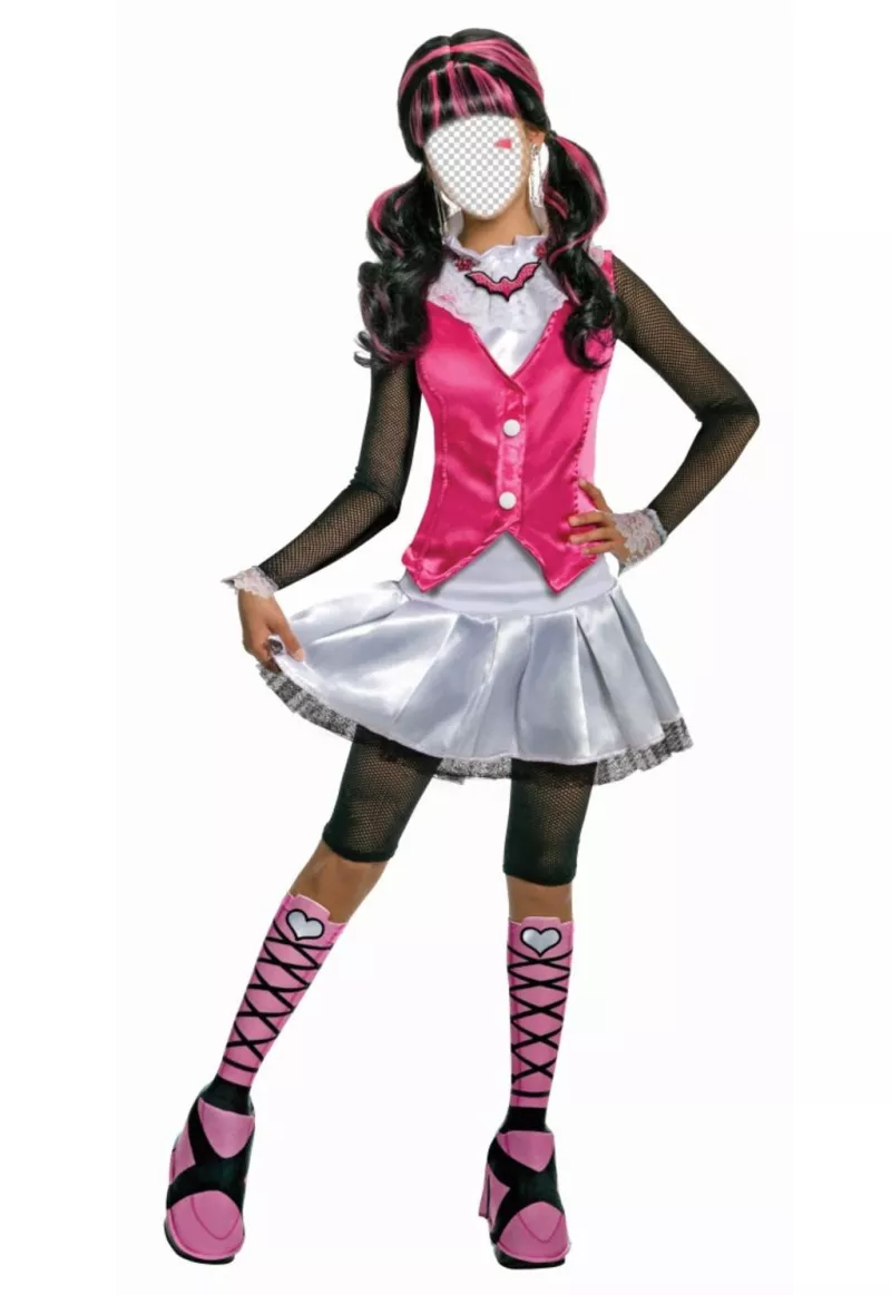 Photomontage soit Draculaura de Monster High vêtus de ..