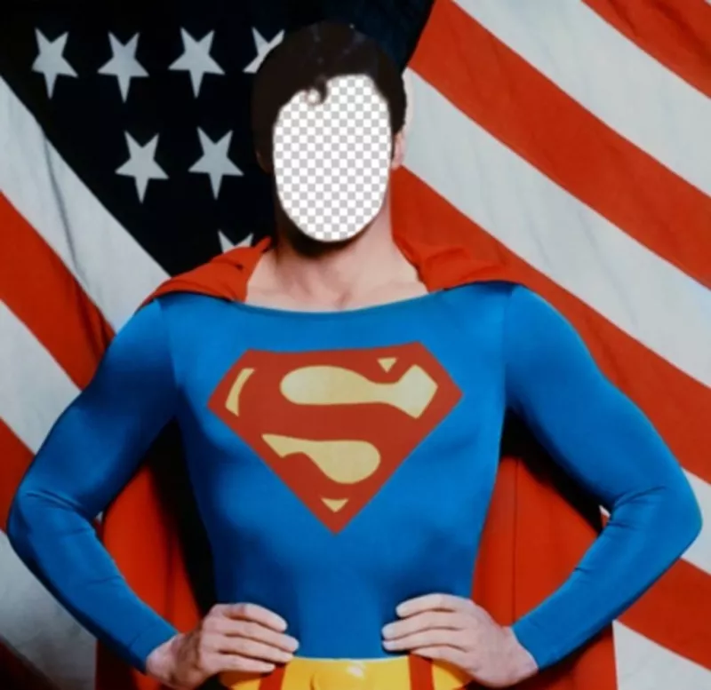 Devenez Superman avec ce photomontage pour éditer avec votre photo ..