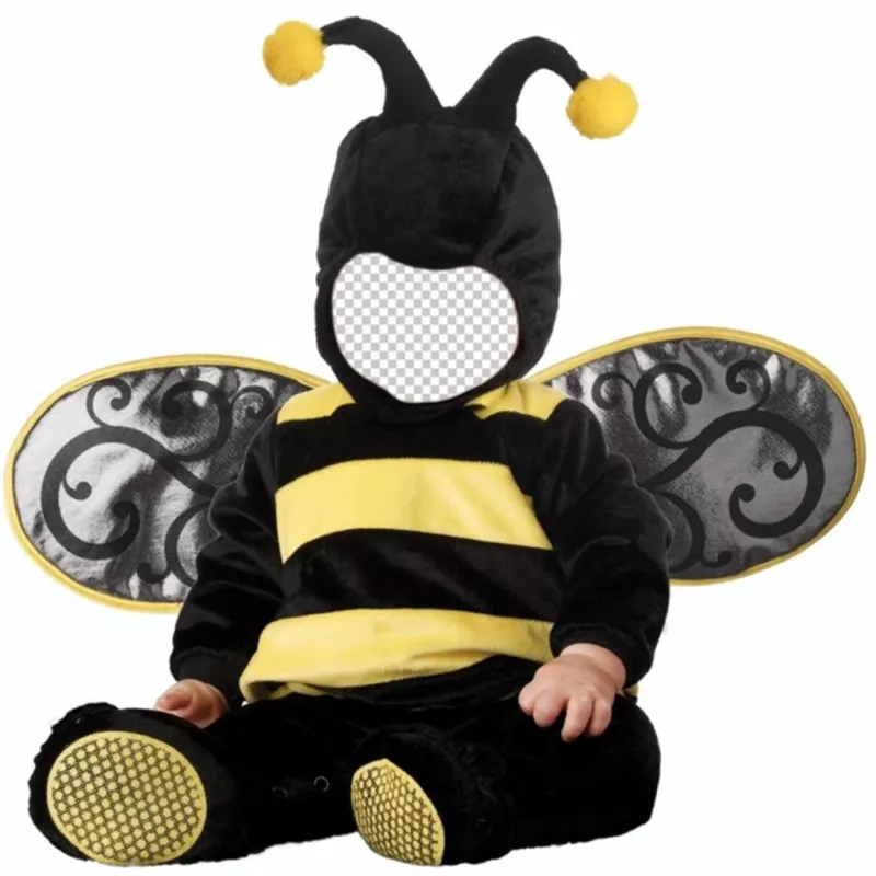 Enfants photomontages de bébé avec un costume dabeille pour éditer votre image ..