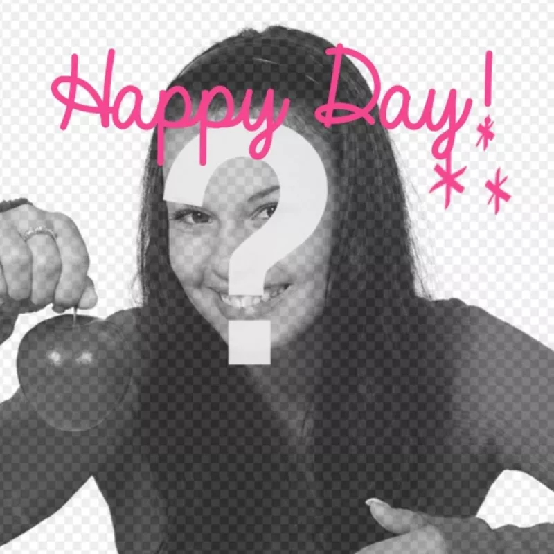 Des photomontages pour dire bonjour avec votre photo   ..
