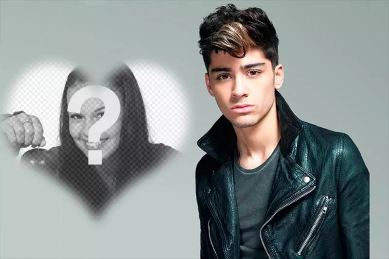 Photomontage de mettre votre photo avec Zayn Malik de One..