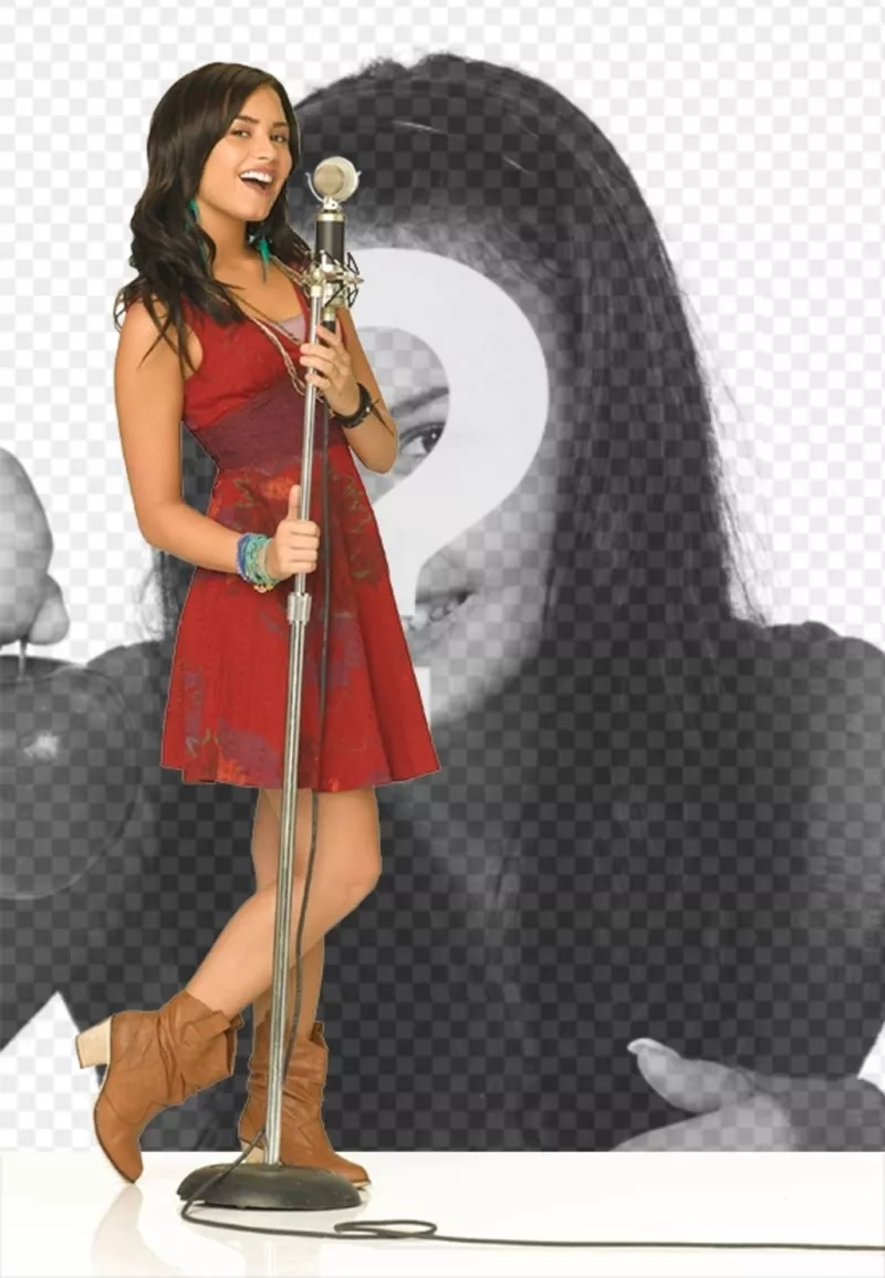 Photomontage de Camp Rock 2 avec Demi Lovato chant. Chantez à Demi ..