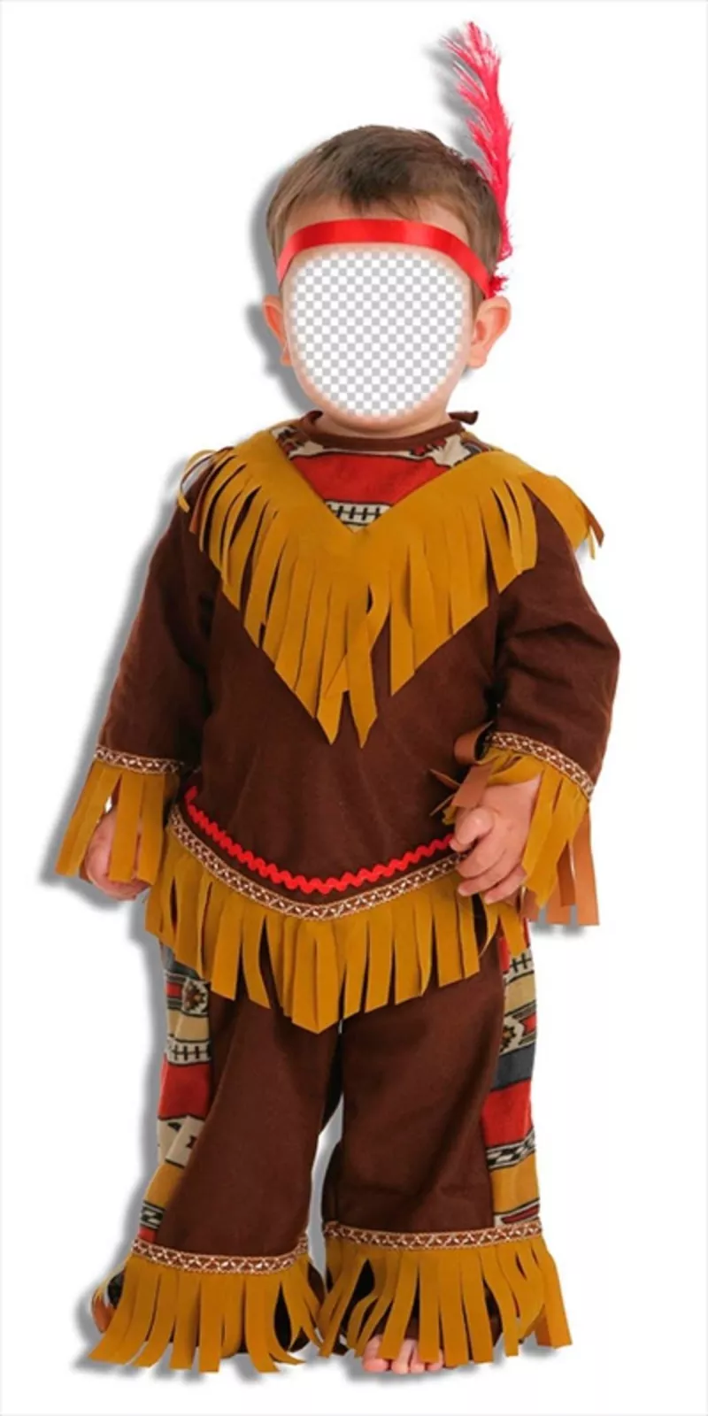 Mettez un visage sur un enfant indien avec ce photomontage en ligne. effet original ..