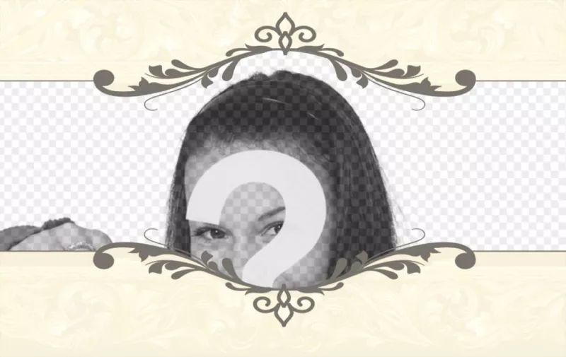 Vintage cadre photo de style. ..