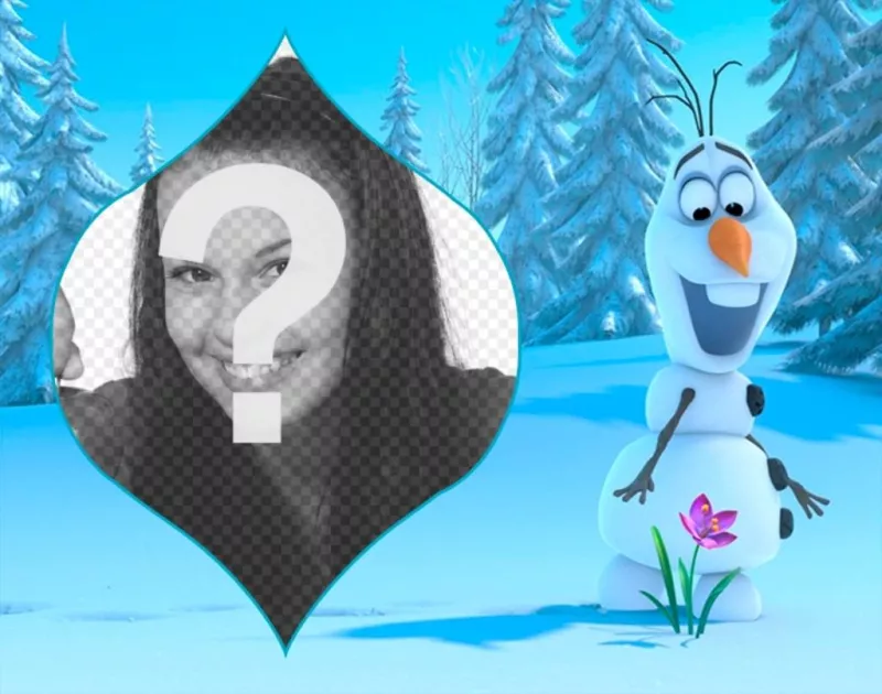 Collage dOlaf de Frozen ..
