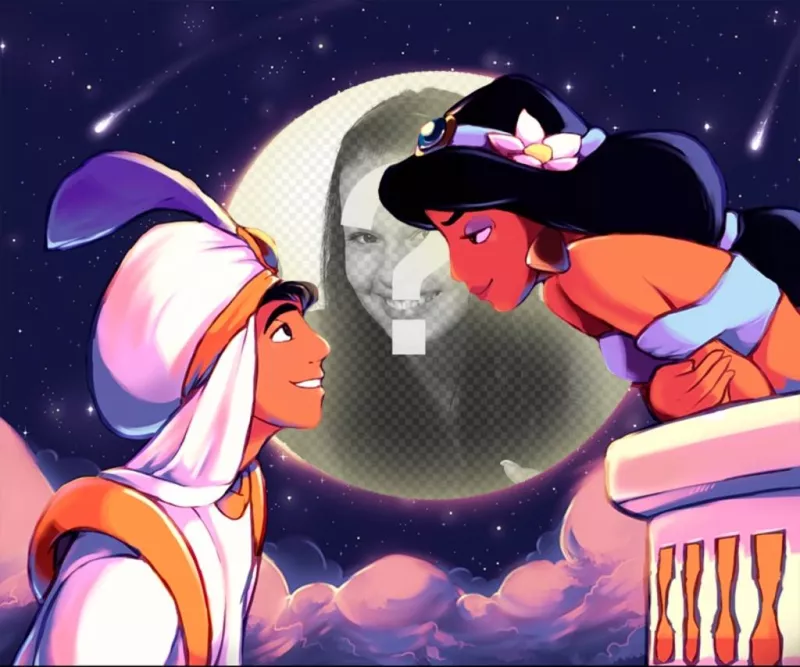 Photomontage du film Aladdin ..